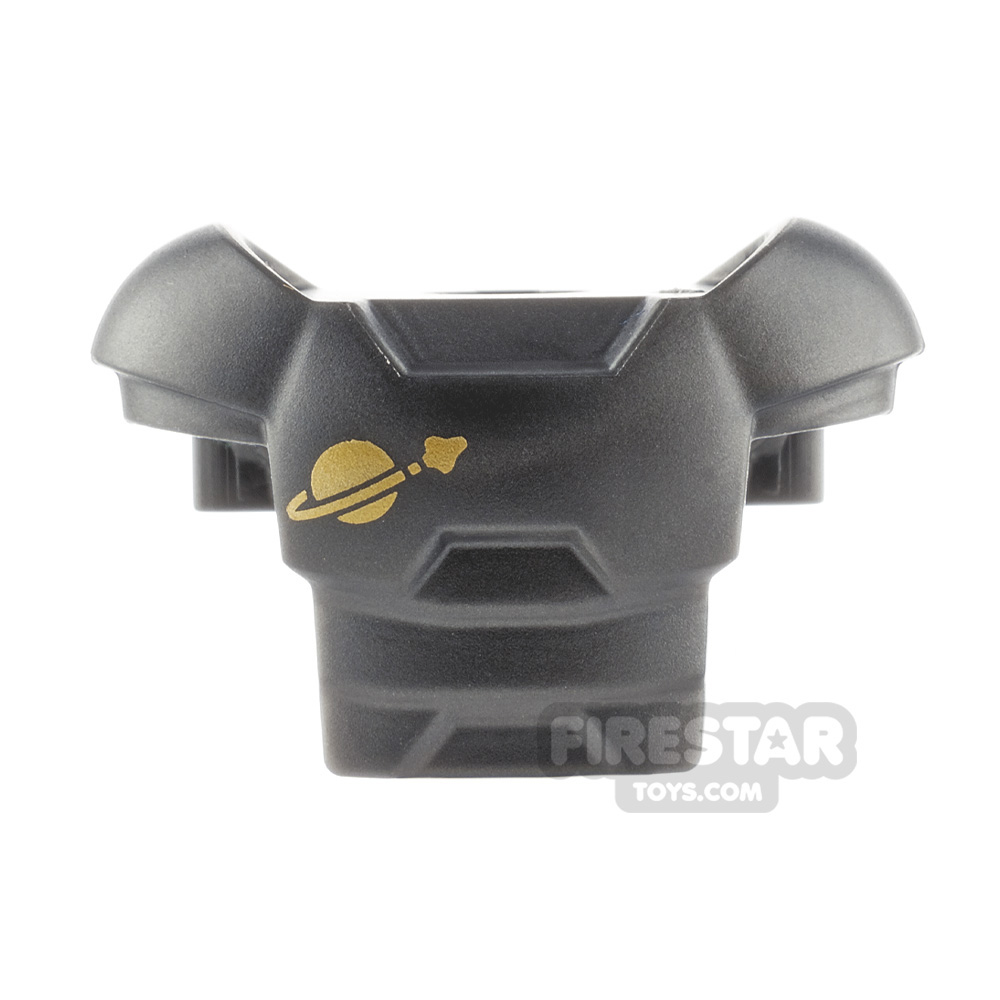 LEGO Space Armour with Classic Space Logo PEARL DARK GRAY