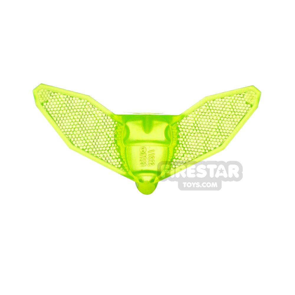 LEGO Insect Wings TRANS BRIGHT GREEN