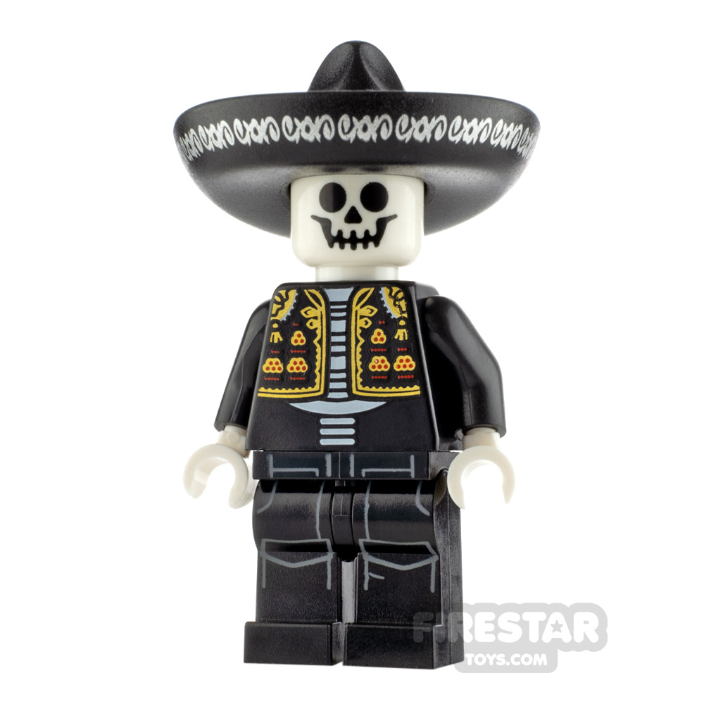 LEGO Minifigure Skeleton Mariachi