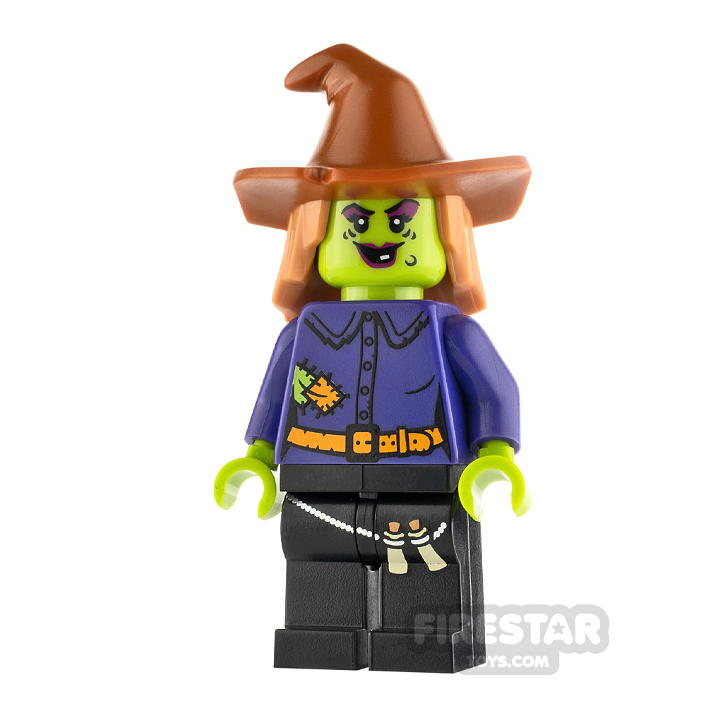 Lego Minifigure Halloween figure with ears and whiskers Inv 82 