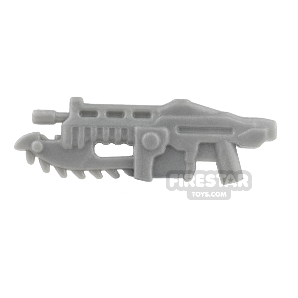 BrickForge - Gears of War - Shredder Gun - Silver SILVER