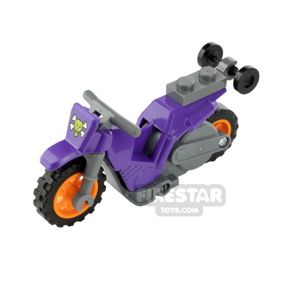LEGO Stuntz Flywheel Motorcycle DARK PURPLE