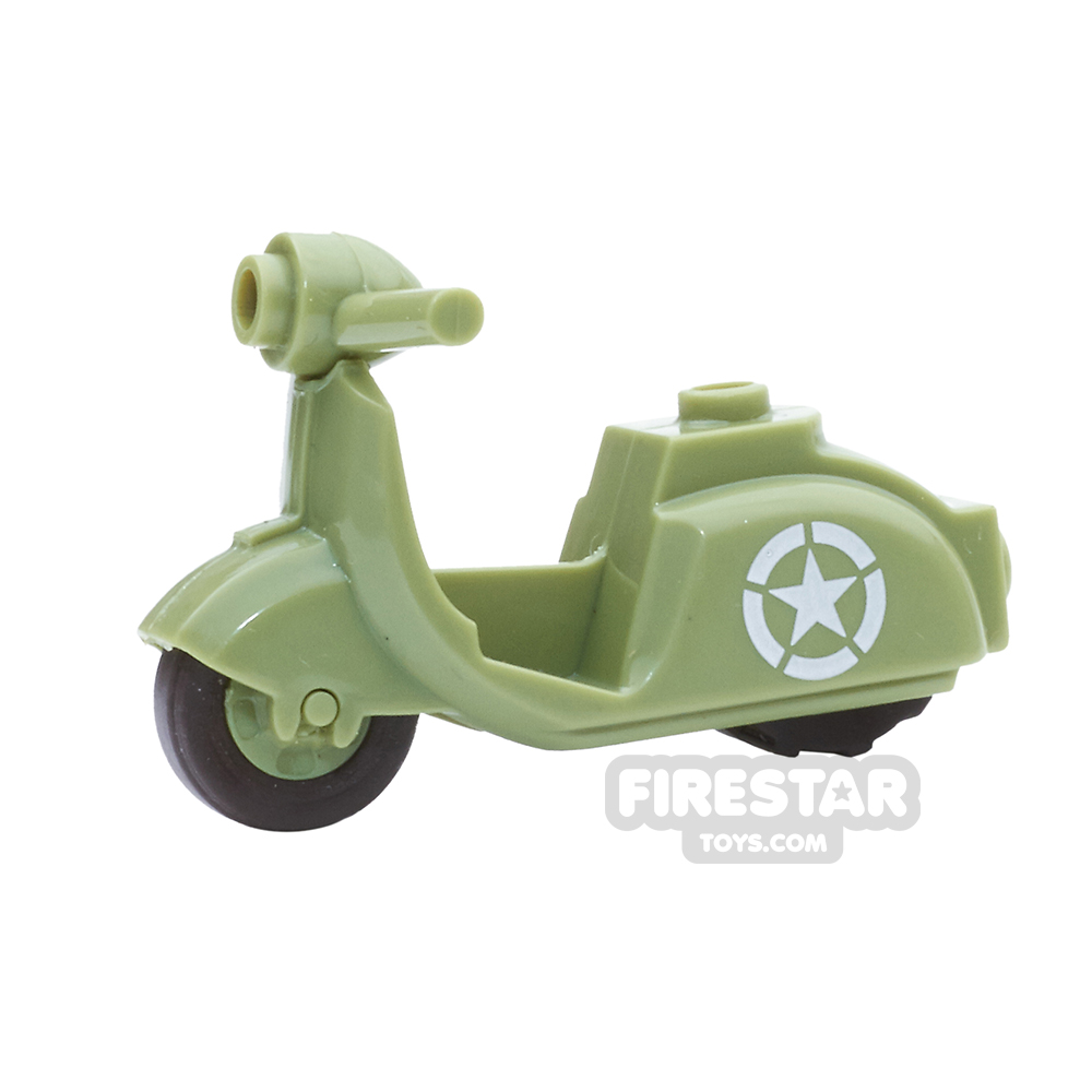 BrickForge - Scooter - Star Pattern - Olive Green