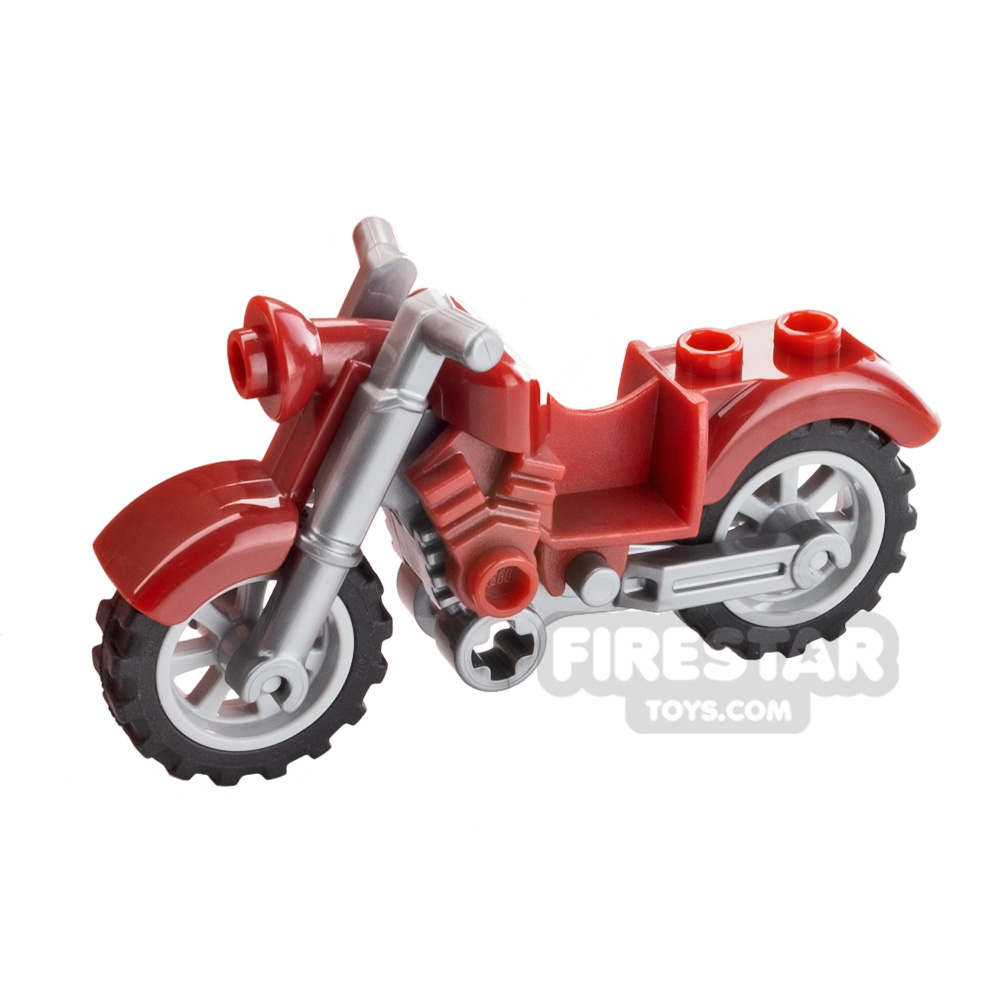 LEGO Motorbike DARK RED