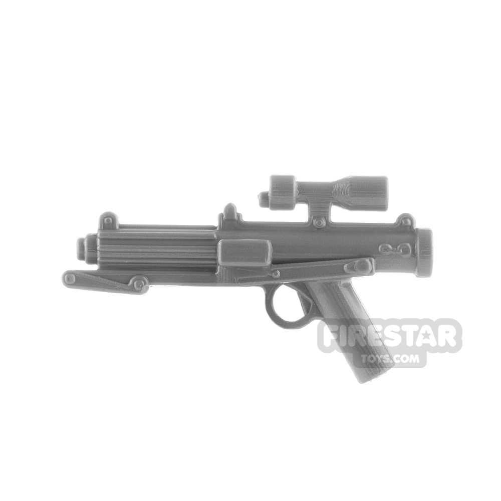 BigKidBrix Gun E11 Blaster Rifle GUN METAL GRAY