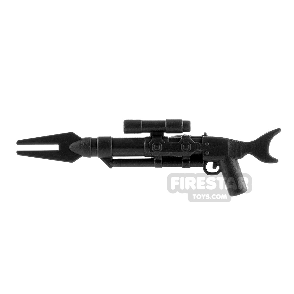 BigKidBrix Gun Mandalorian V2 Rifle Blaster BLACK