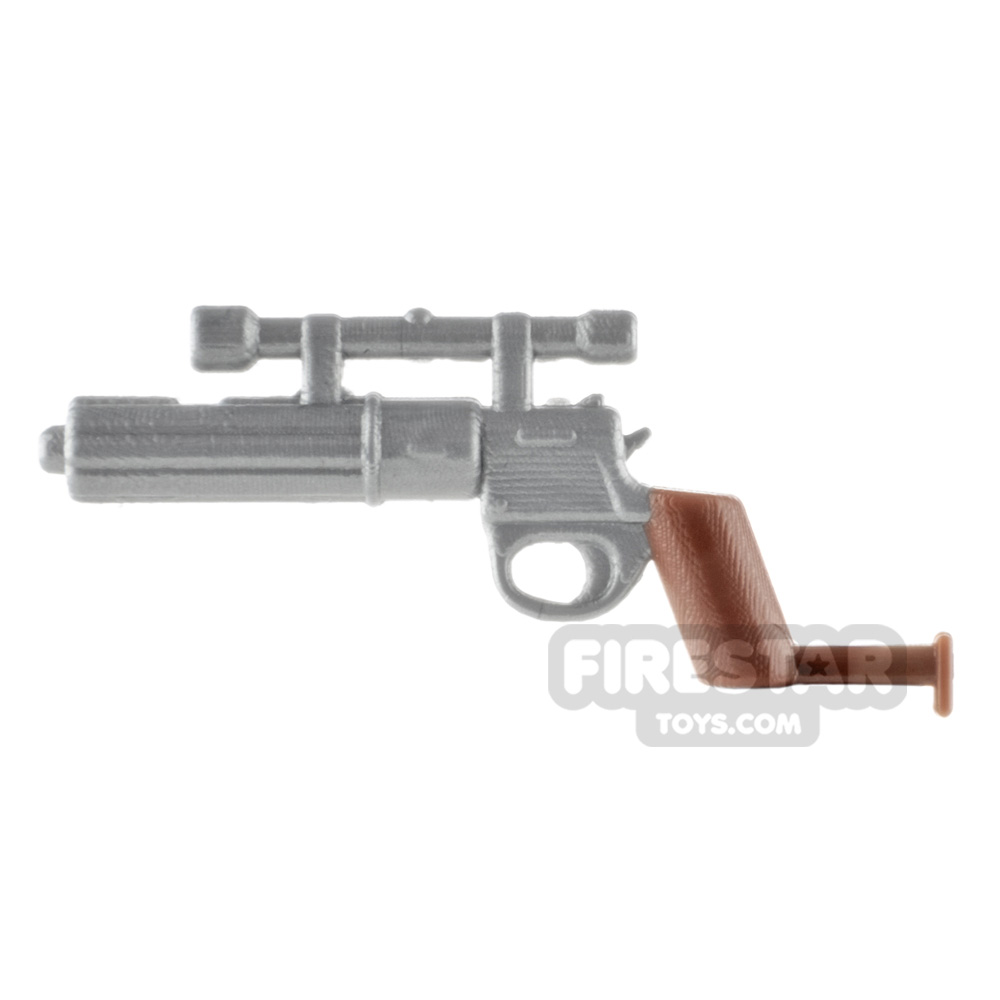 BigKidBrix Gun EE-3 Blaster Rifle Overmolded REDDISH BROWN