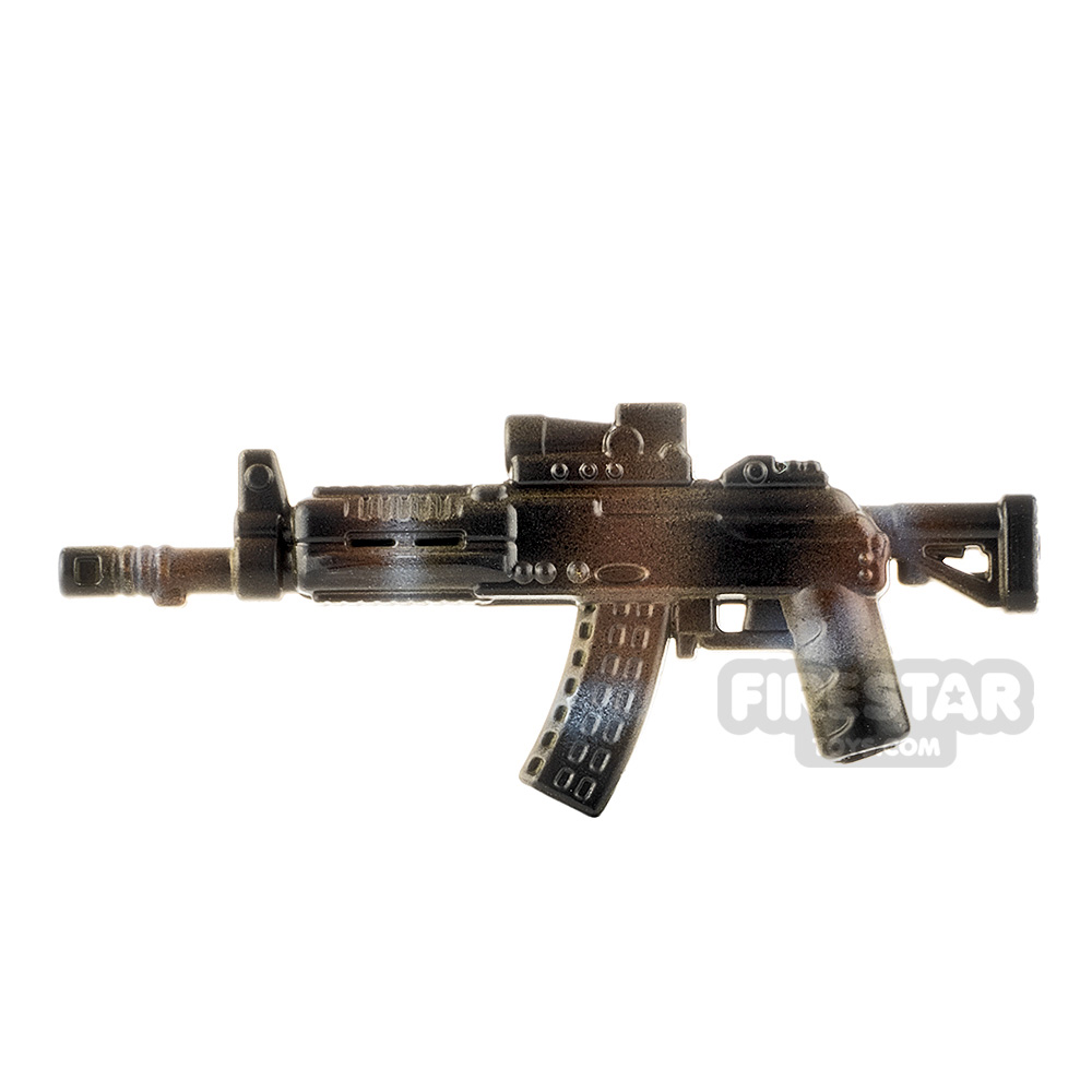 LeYiLeBrick AK-15 Dark Camo BLACK