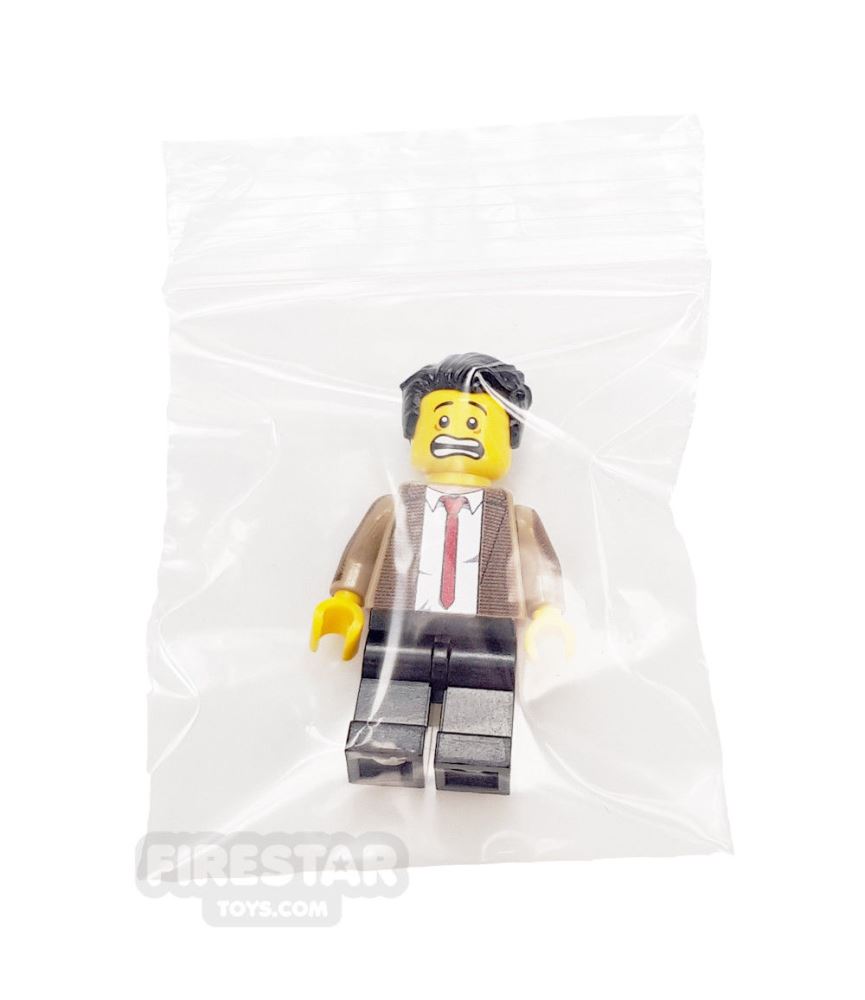 100 Minifigure Size Grip Seal Bags - 57 x 57mm 