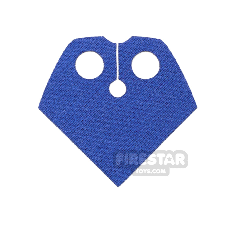Custom Design Minifigure Poncho BLUE