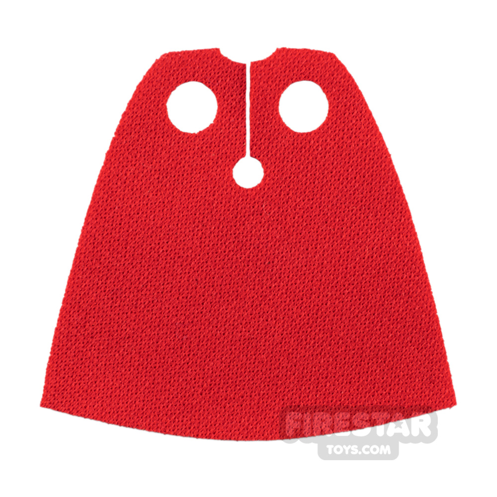 LEGO Cape Spongy Stretchable Fabric RED