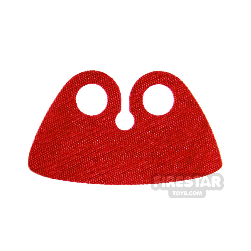 LEGO Cape High Rounded Collar RED