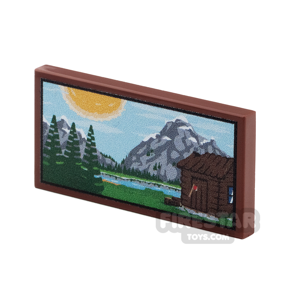 Custom Printed Tile 2x4 - Scenic Picture