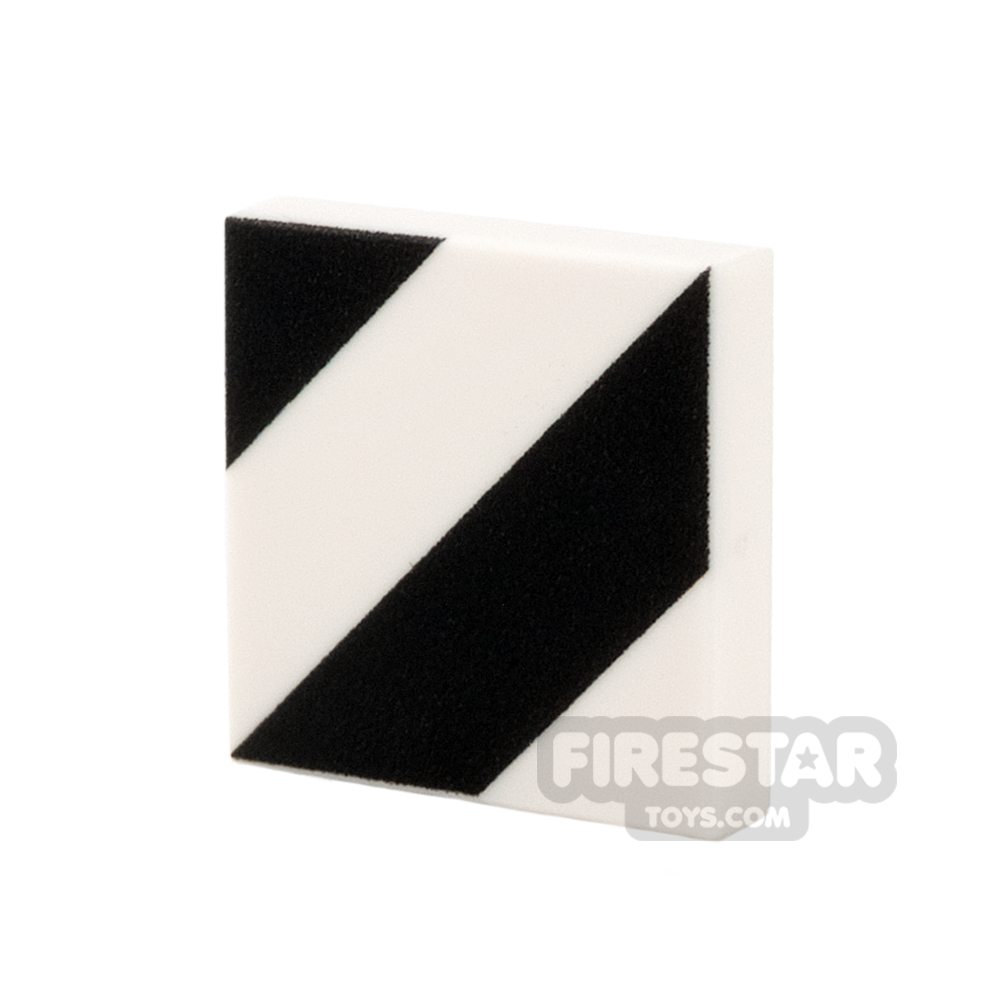 Custom Printed Tile 2x2 - Floor Tile - Diagonal Pattern