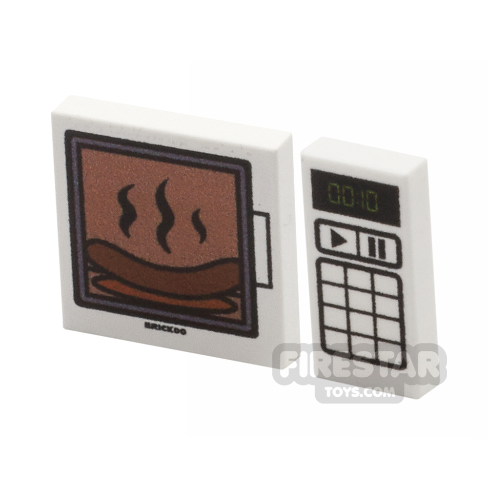 Printed Tiles 1x2 And 2x2 - Microwave and Controller