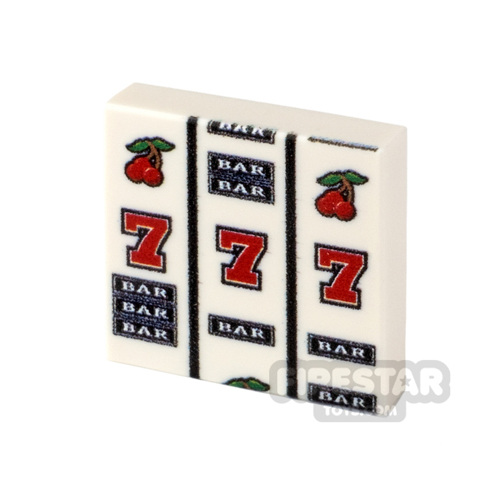 Custom printed Tile 2x2 Slot Machine