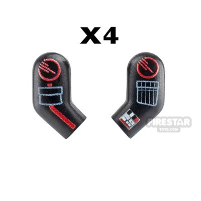 Custom Design Arms - SW Inferno Squad Pair - Pack of 4 
