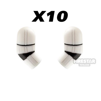 Custom Design Arms - SW Stormtrooper - Pair x 10 WHITE