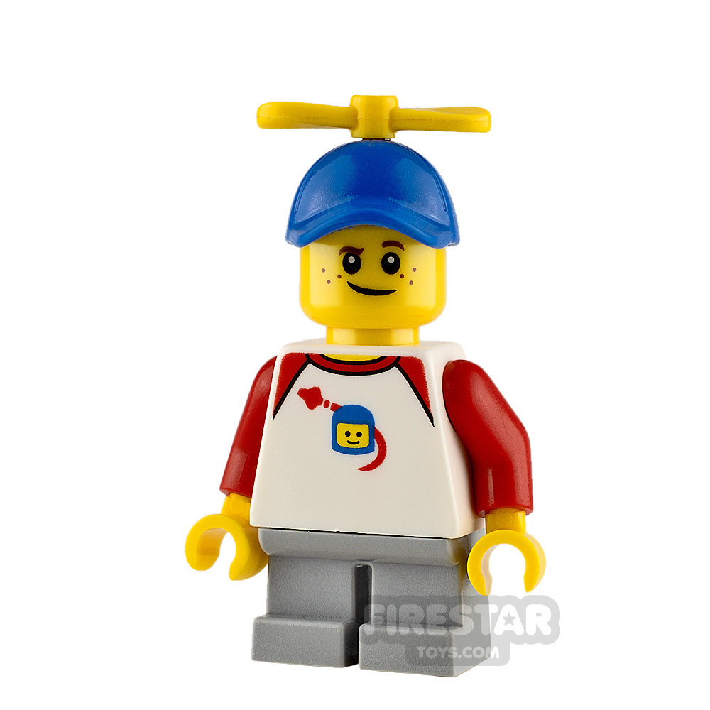 LEGO City Minifigure Boy with Propeller Hat