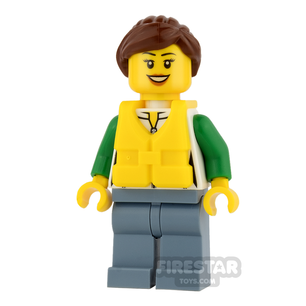 LEGO City Mini Figure - Angler - Female