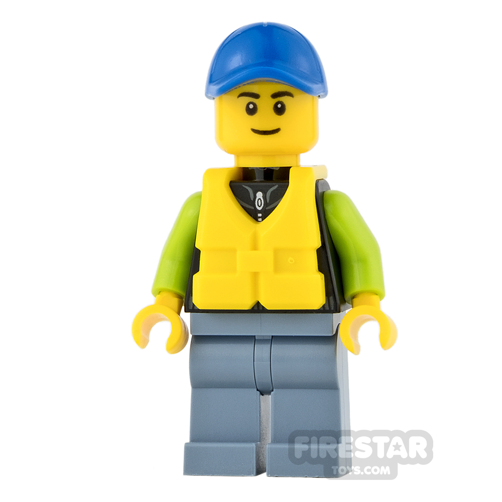 LEGO City Mini Figure - Catamaran Operator - Male