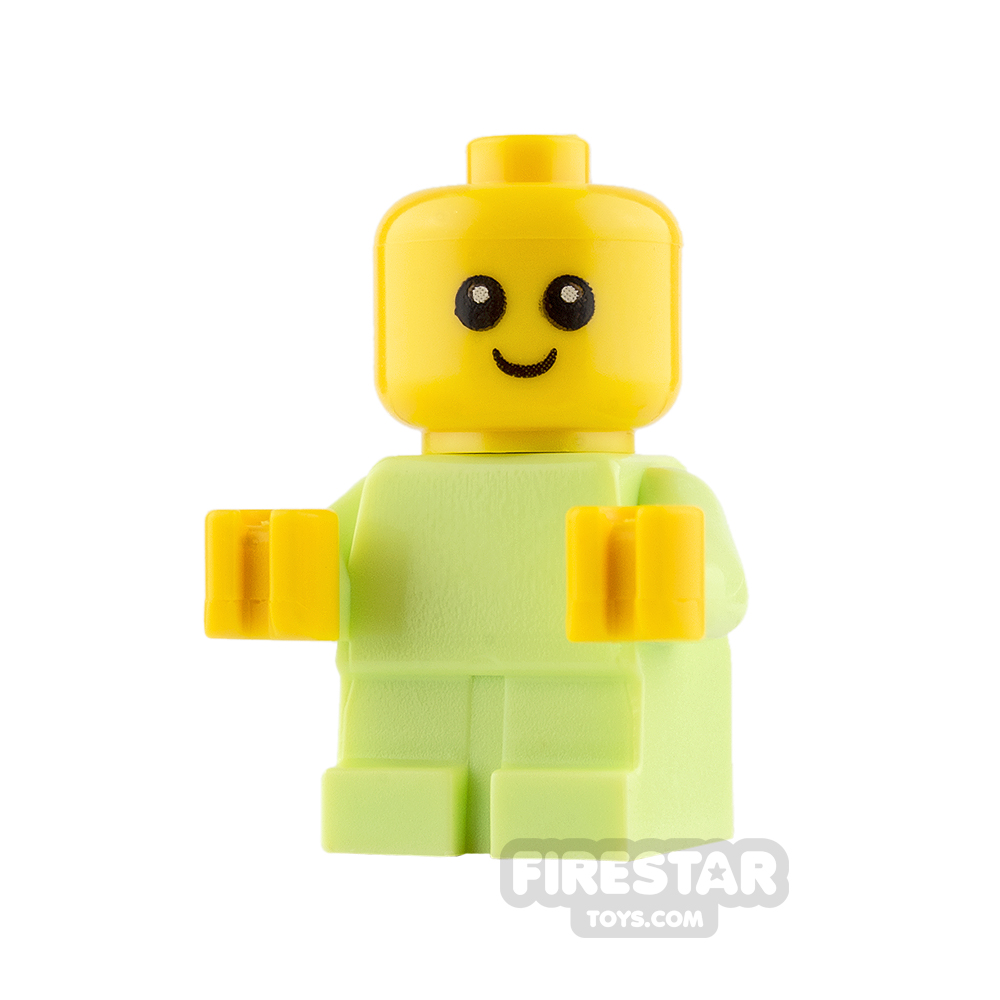 LEGO City Mini Figure - Baby - Yellowish Green