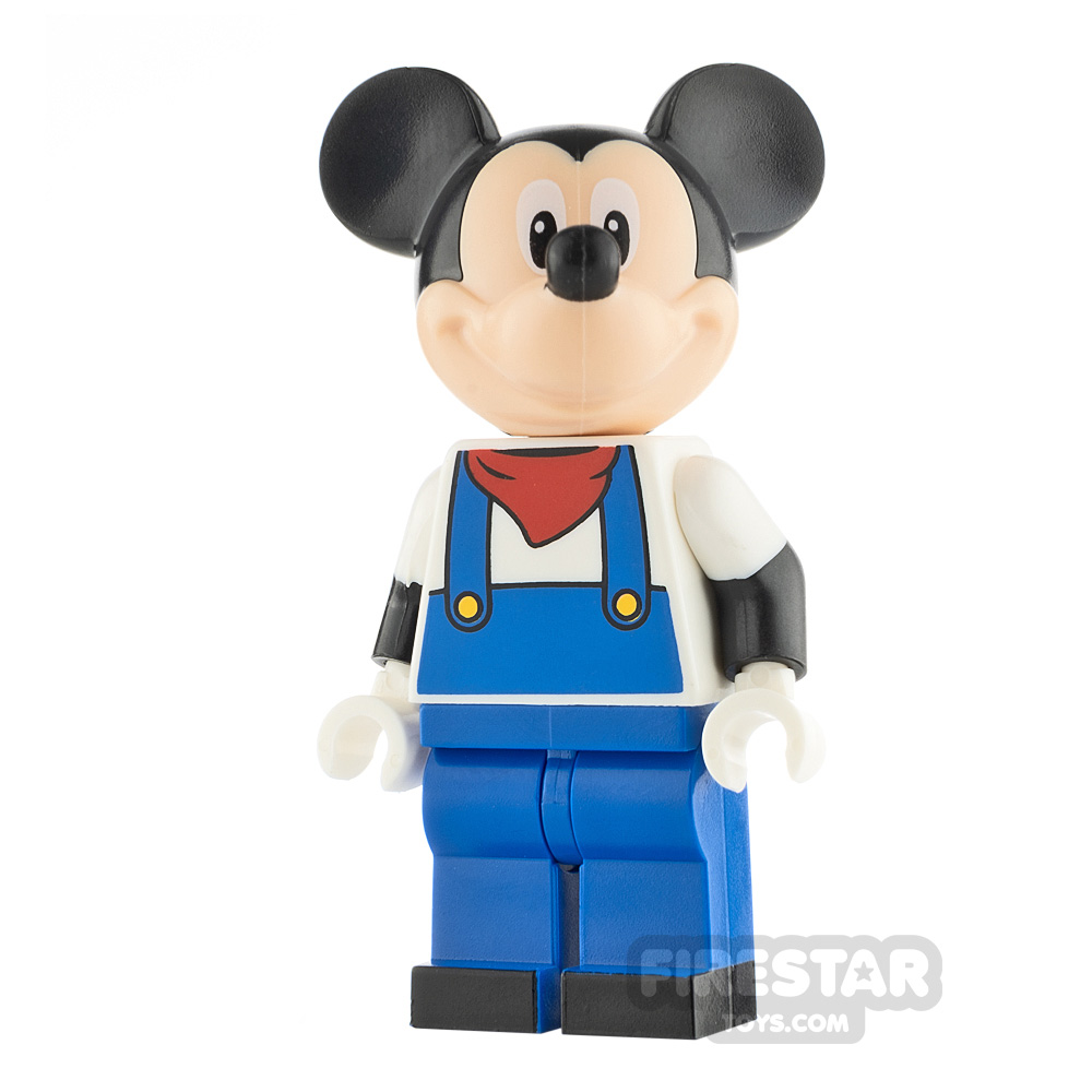 LEGO Disney Minifigure Mickey Mouse Blue Overalls