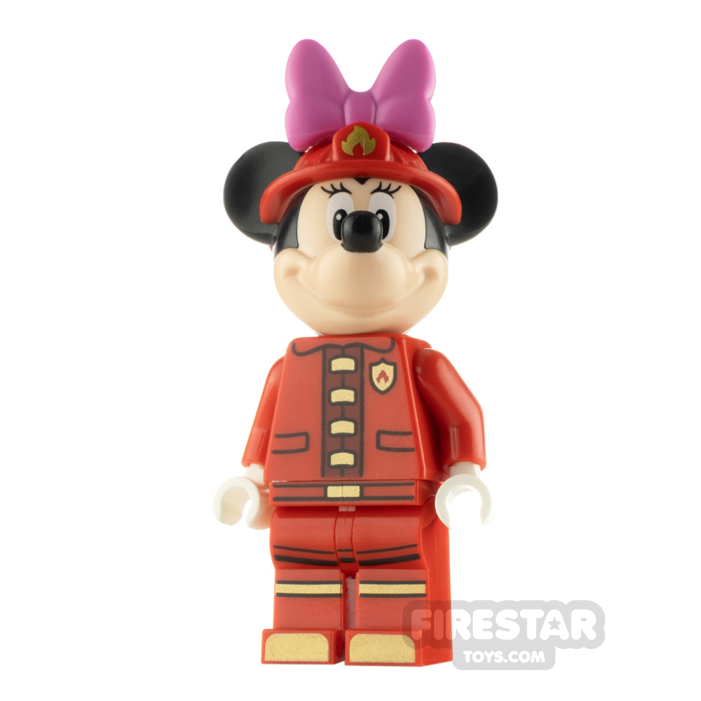 LEGO Disney Minifigure Minnie Mouse Firefighter 