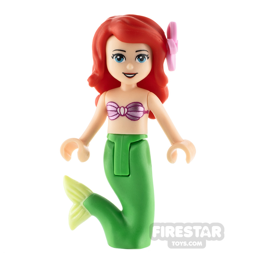 LEGO Disney Princess Minifigure Ariel Flower in Hair 