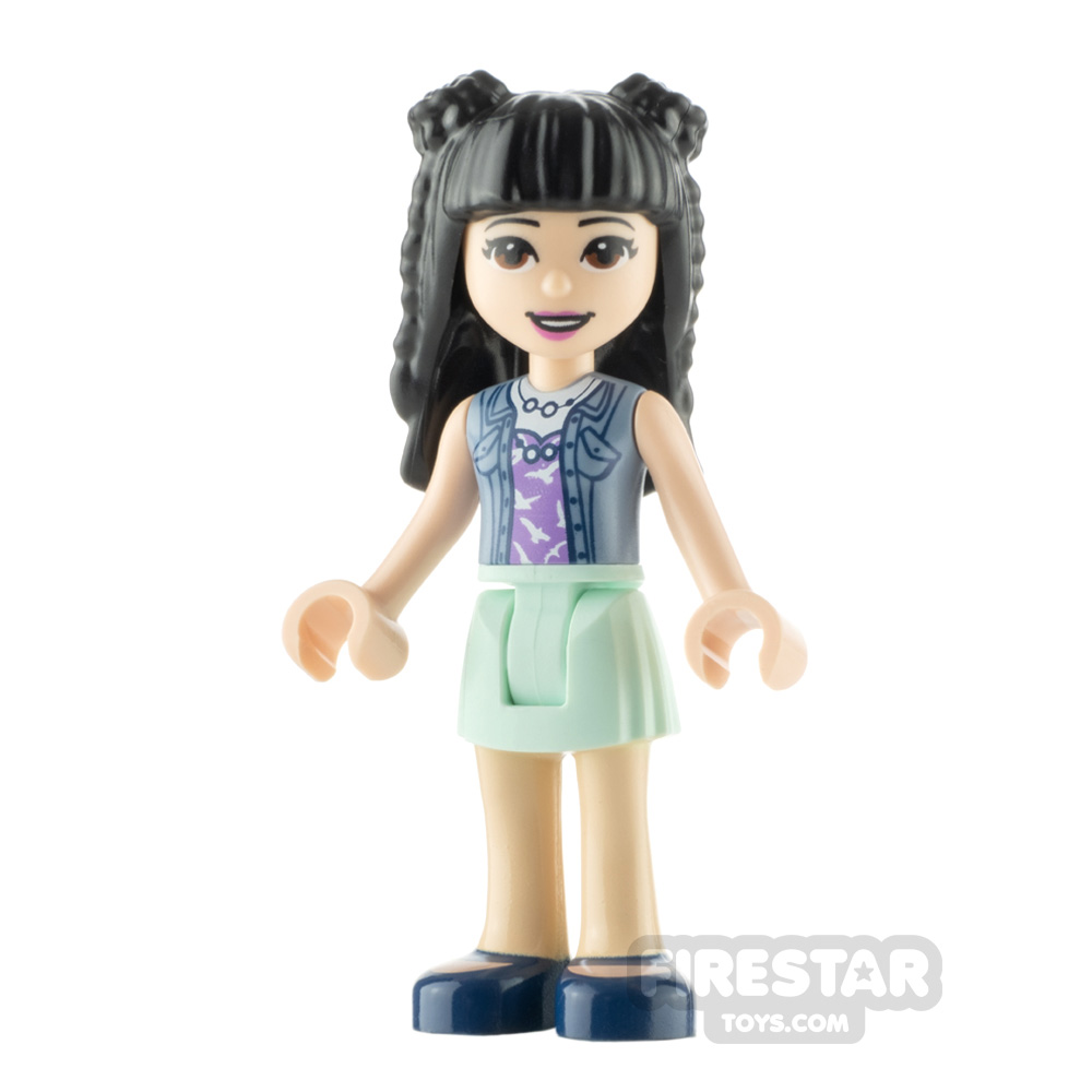 LEGO Friends Minifigure Emma Hair with Buns and Braids 