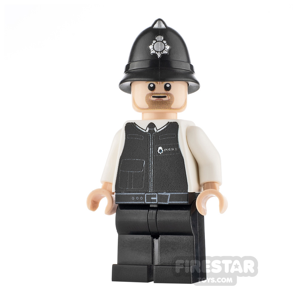 Custom Design Mini Figure - PC Brick - Policeman