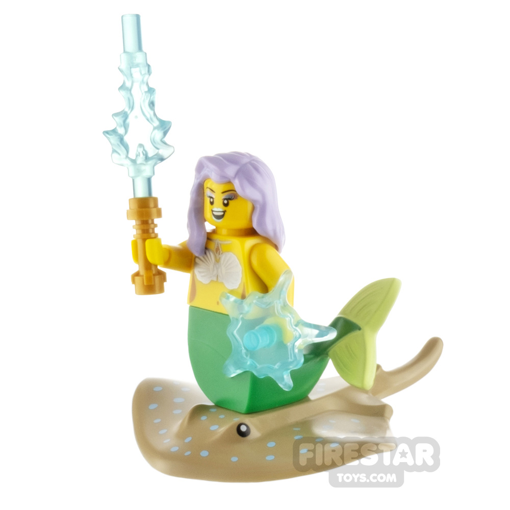 Custom Minifigure Mermaid Warrior 