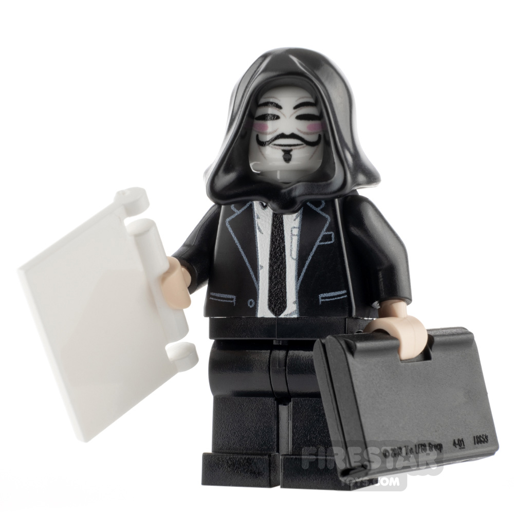Custom Design Mini Figure - Anonymous Vendetta 