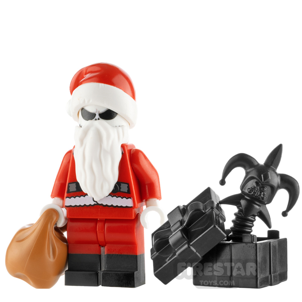 Custom Minifigure Santa Jack Skellington