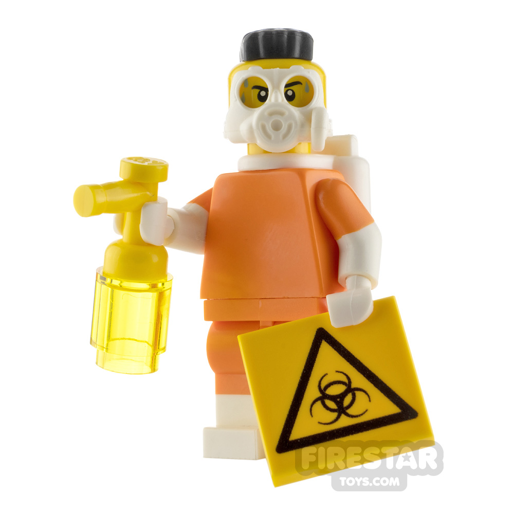 Custom Minifigure Biohazard Clean-up 
