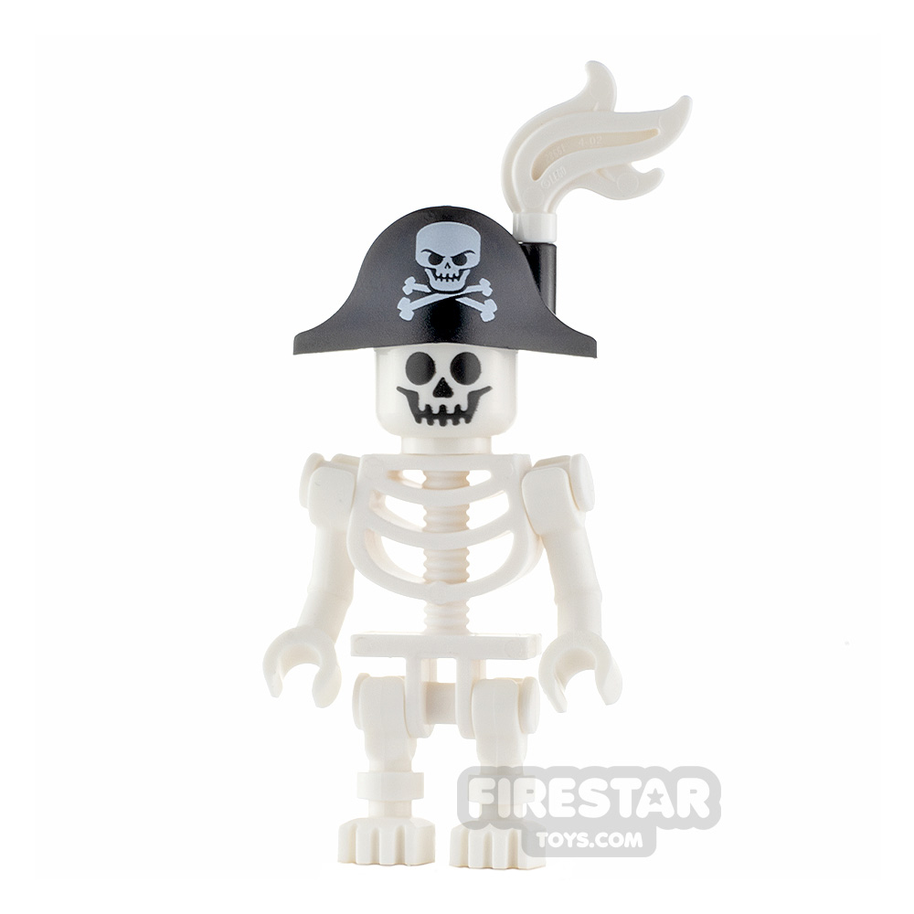 LEGO City Minifigure Skeleton with Pirate Hat