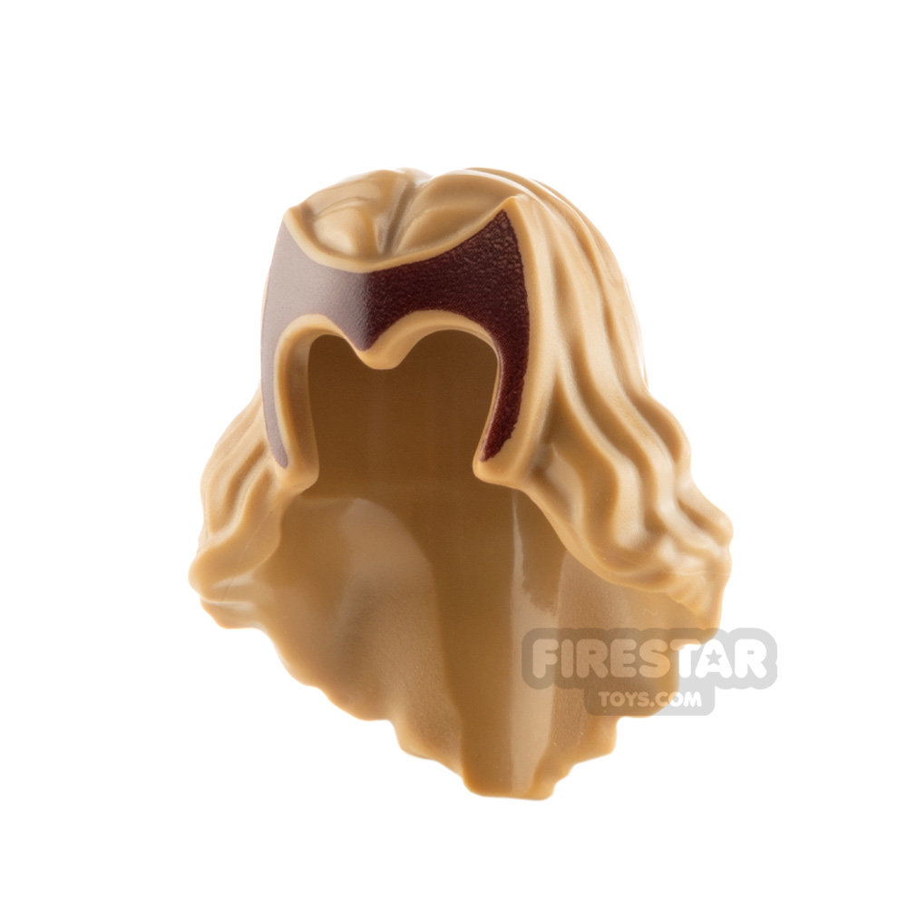 LEGO Hair Mid Lenght Wavy with Crown Tiara