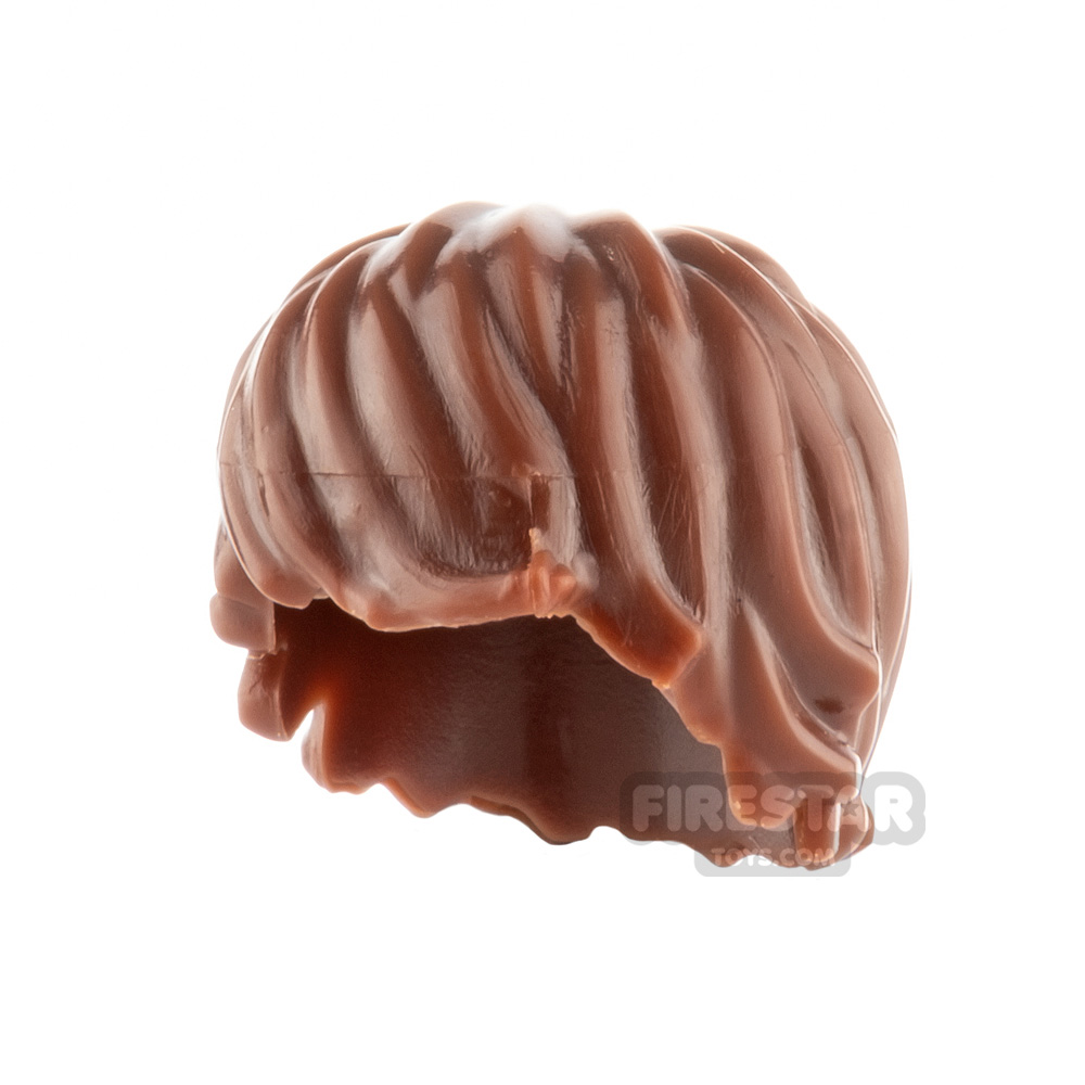 LEGO Hair - Choppy - Reddish Brown REDDISH BROWN