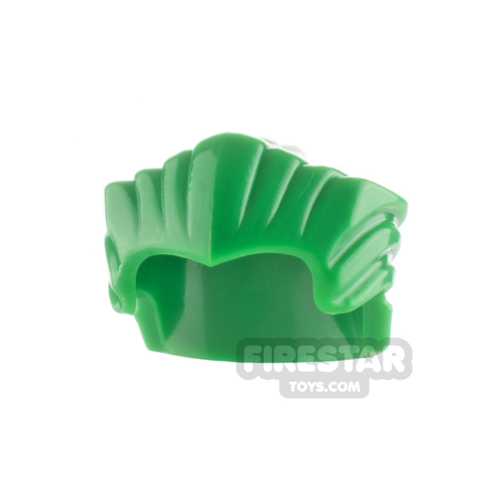 LEGO Hair - Slicked Back - Green GREEN