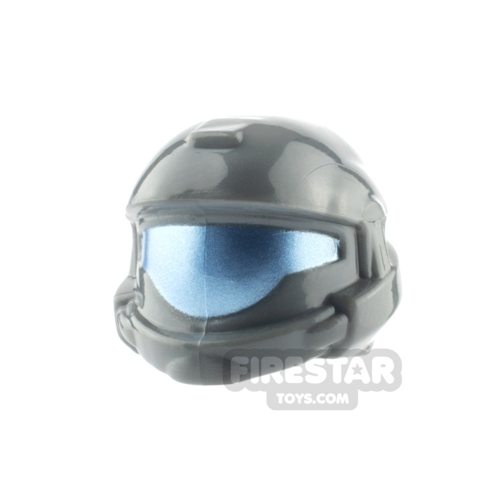BrickForge Shock Trooper Helmet DARK BLUEISH GRAY