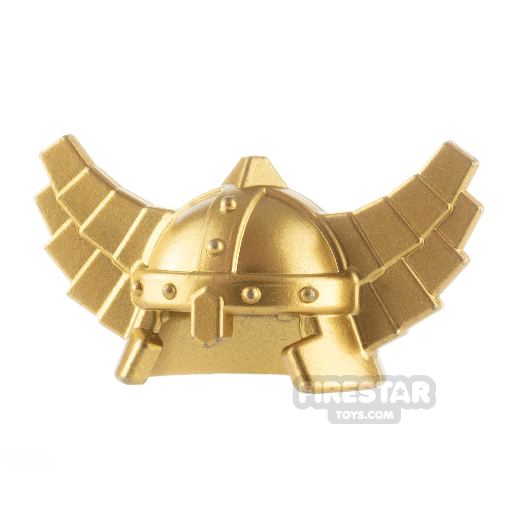 LEGO Viking Helmet METALLIC GOLD