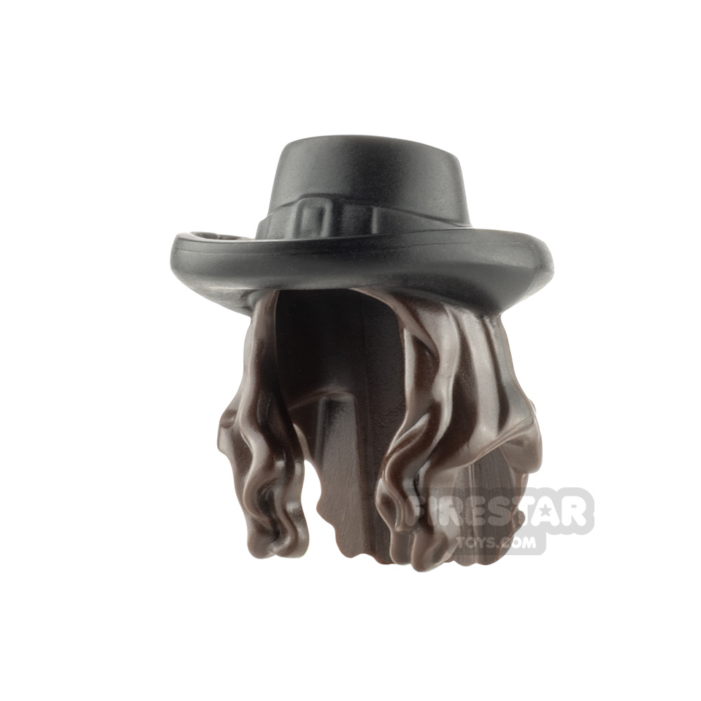 LEGO Hat with Long Wavy Hair