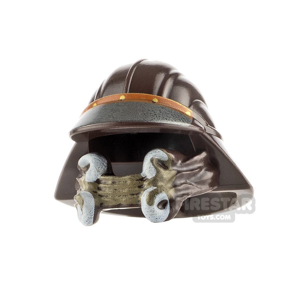 LEGO Star Wars Skiff Guard Helmet DARK BROWN