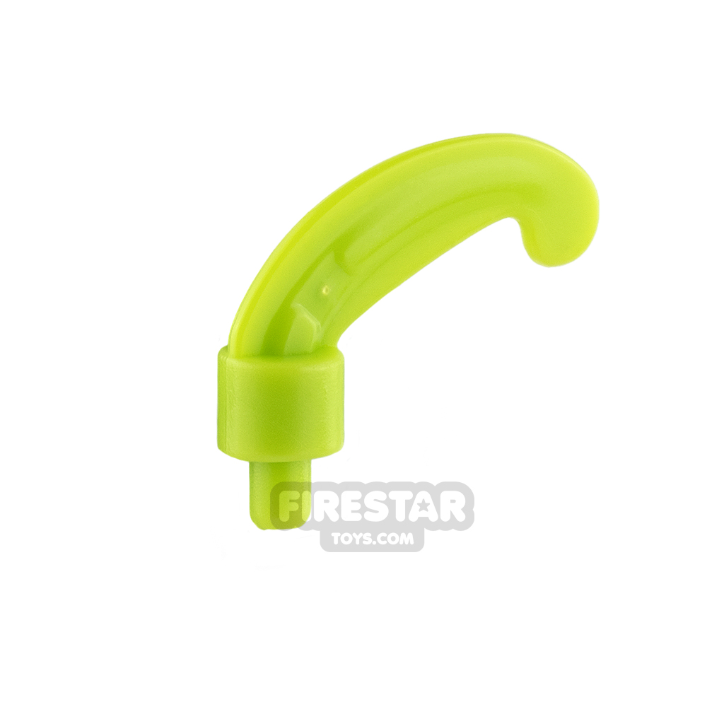 LEGO Helmet Plume Small Feather LIME