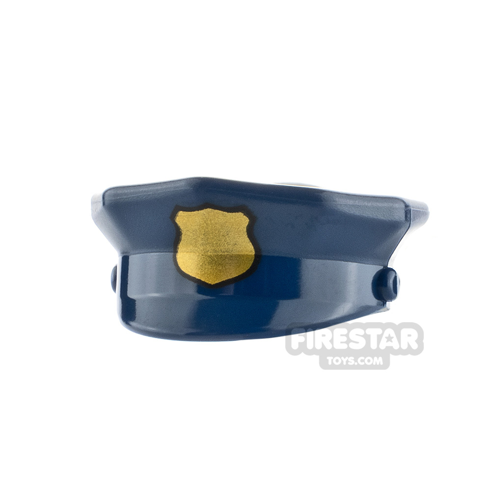 LEGO Police Hat with Badge DARK BLUE