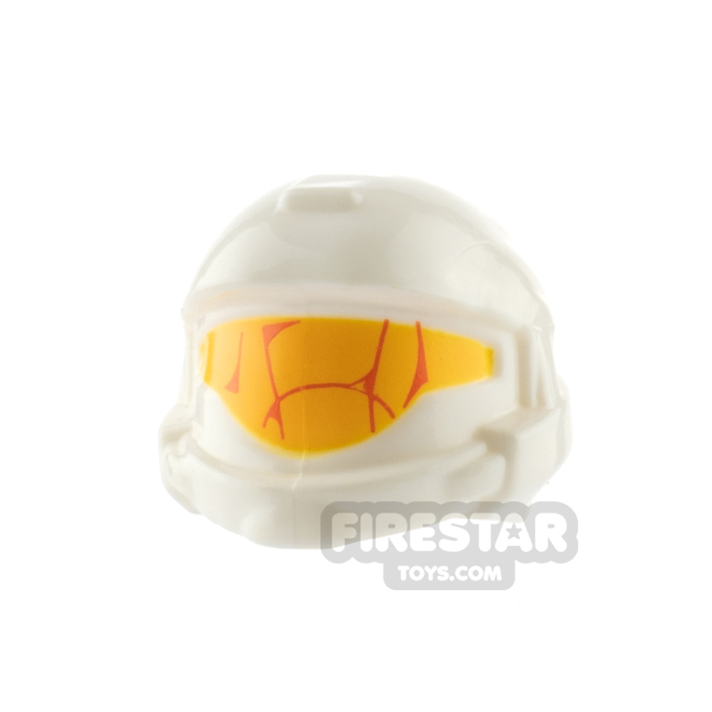 BrickForge Shock Trooper Helmet Angelfall WHITE