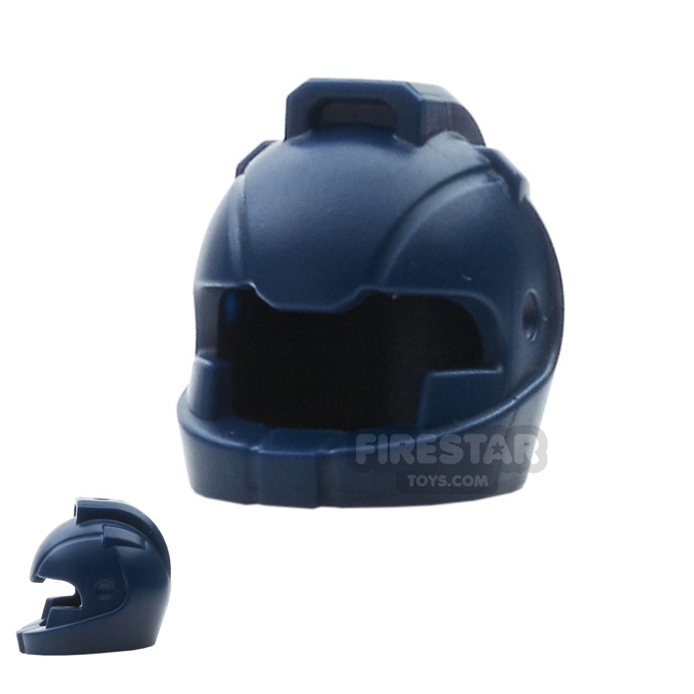 LEGO - Space Helmet with Air Intakes-  Dark Blue 