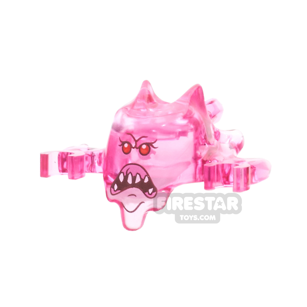 LEGO - Ghostbusters Ghost Mask - Trans Dark Pink TRANS DARK PINK