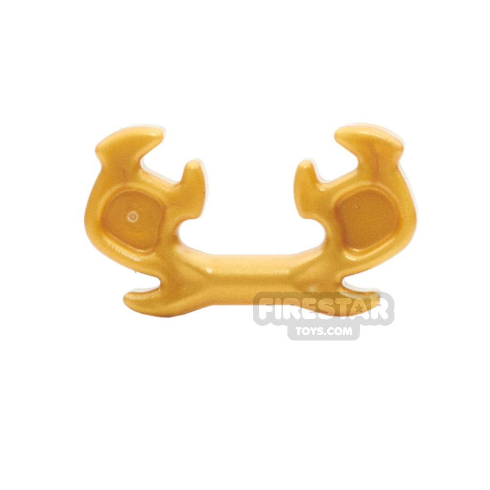 LEGO - Ninjago Helmet Horns - Pearl Gold