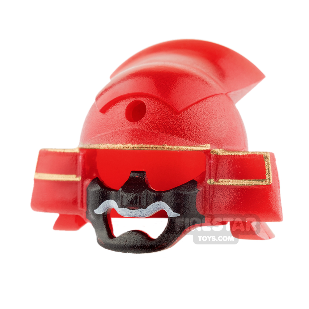 SI-DAN - Samurai Kabuto Helmet - Red and Black 
